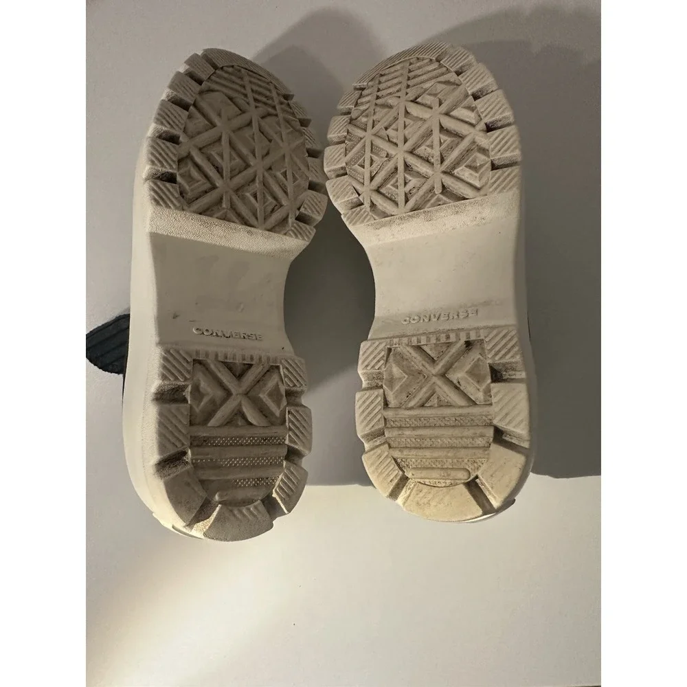 Converse Chuck Taylor Lugged Winter Hi Black Gore-Tex GTX Shoes Boots SIZE 5 - Picture 5 of 10